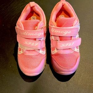 Sneakers with wheels.